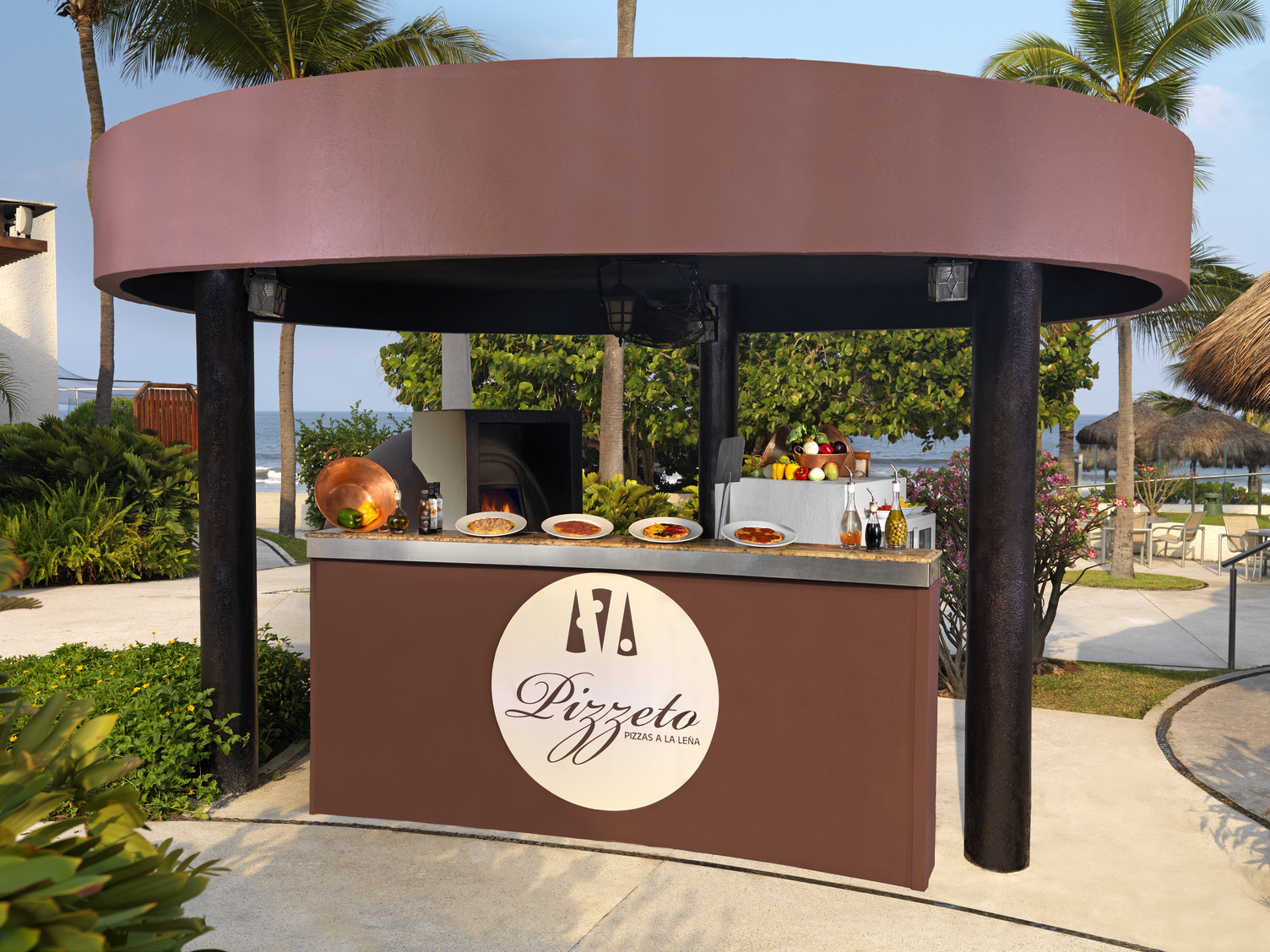 Poolside cocktails at Hard Rock Hotel Vallarta, The Ultimate Vallarta Girls' Trip: Spa, Shows, and Nightlife